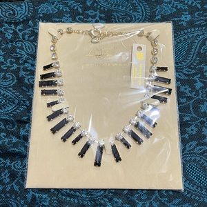 Amrita Singh Jet Black Crystal necklace